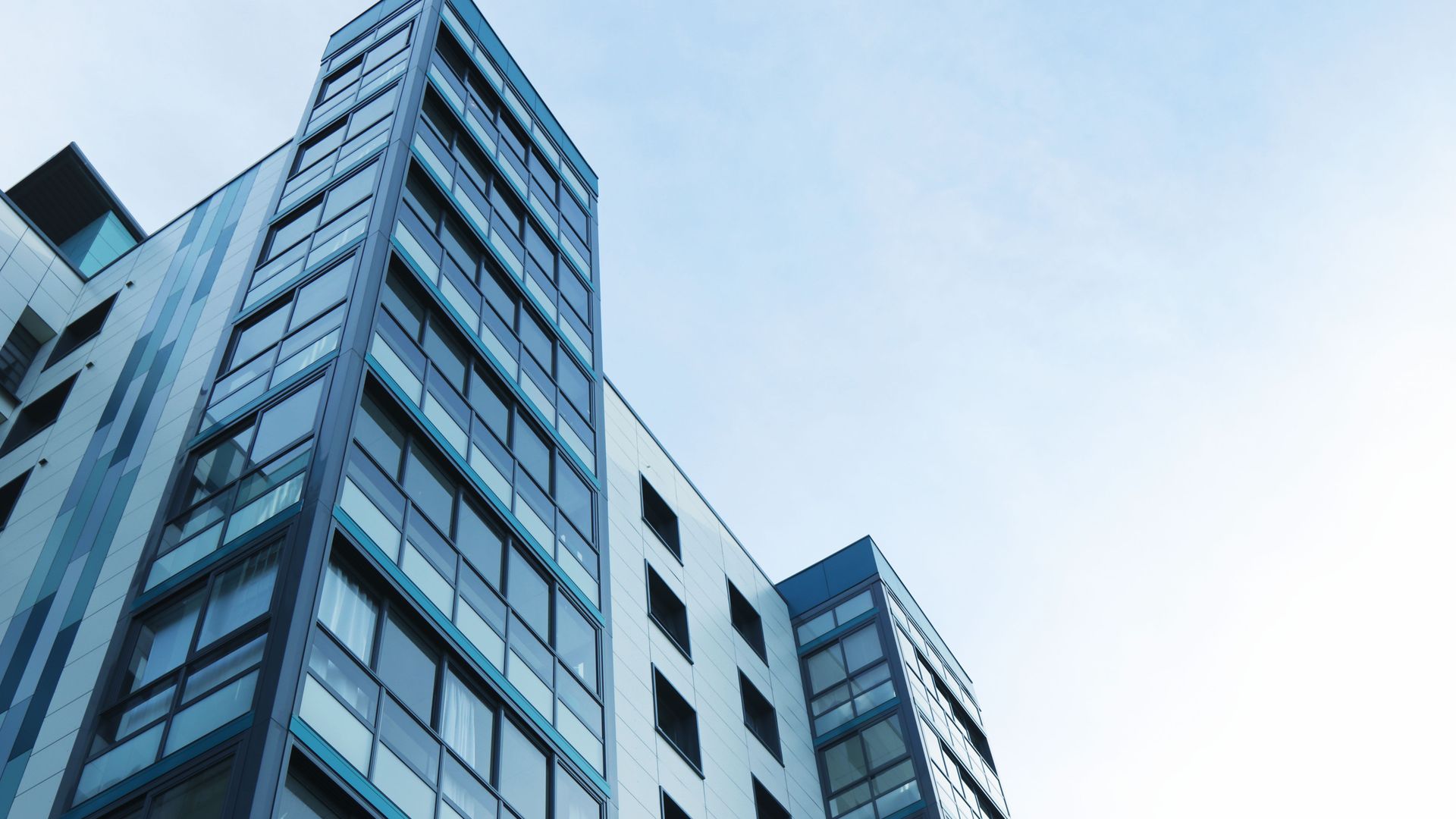 Modern building facade
